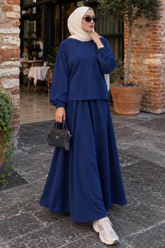 Herbst Winter 2027 bescheidene Mode Grosshandel NEVA Style Türkei