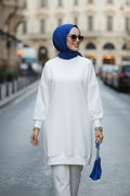 Ecru Modest Tunic 30644E
